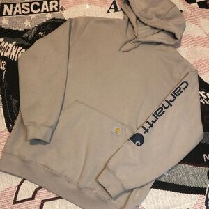 Carhartt Men's cream/tan Hoodie